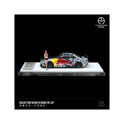 Nissan GT-R R34 Red Bull Version with Character Limited Edition (910/999) | Time Micro