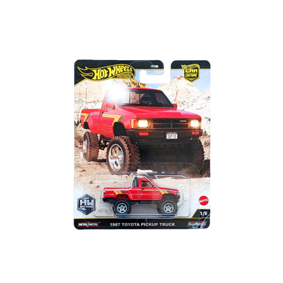 1987 Toyota Pickup Truck Red | Hotwheels Premium