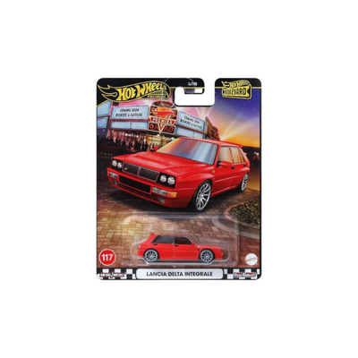 Lancia Delta Integrale Red | Hot Wheels Premium
