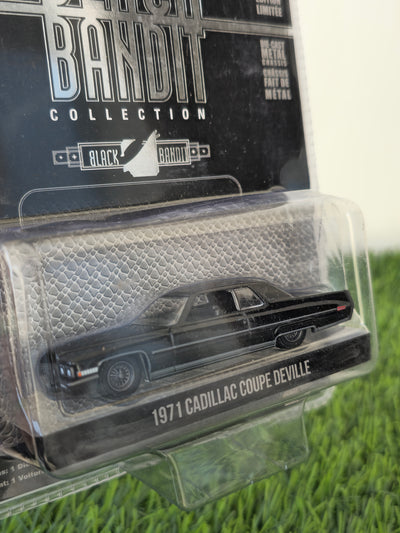 1971 Cadillac Coupe Deville Black Bandit | Greenlight