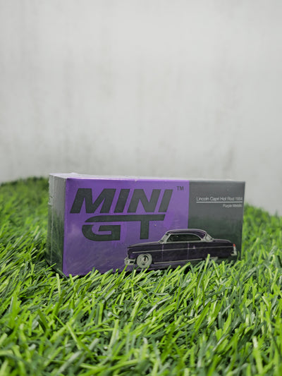 Lincoln Capri Hot Rod 1954 (Purple) | Mini GT