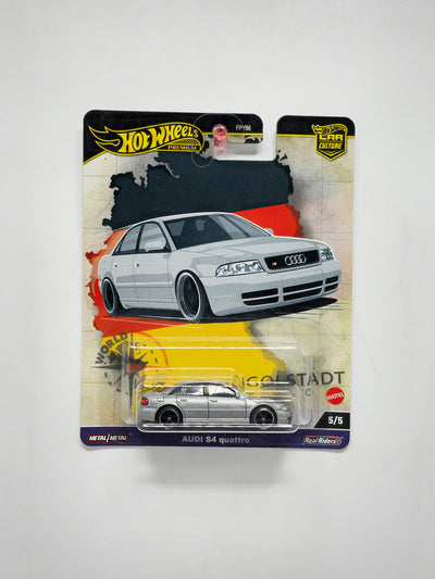 Audi S4 Quattro (White) | Hotwheels Premium