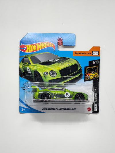 2018 Bentley Continental GT3 Green | Hotwheels