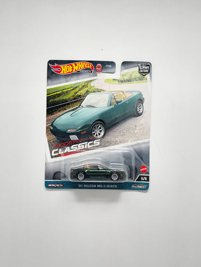91 Mazda MX-5 Miata | Hotwheels Premium