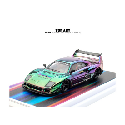 Ferrari F40 LB Works Multicolor by Topart Multicolor