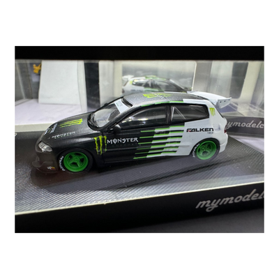 Honda Civic EG6 Rocket Bunny Monster Edition by My Model Collect Limited Edition 859/999