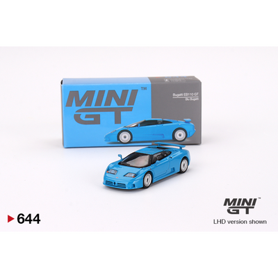 Bugatti EB110 GT Blue | Mini GT | 644