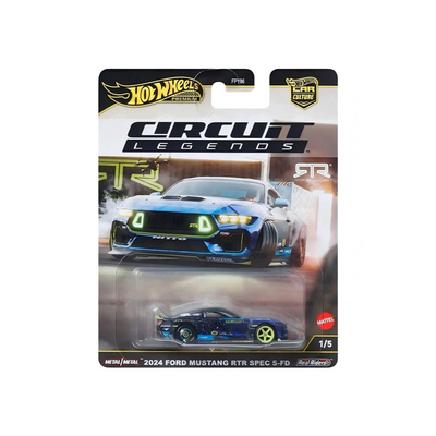 2024 FORD MUSTANG RTR SPEC 5-FD CIRCUIT LEGENDS | Hotwheels Premium