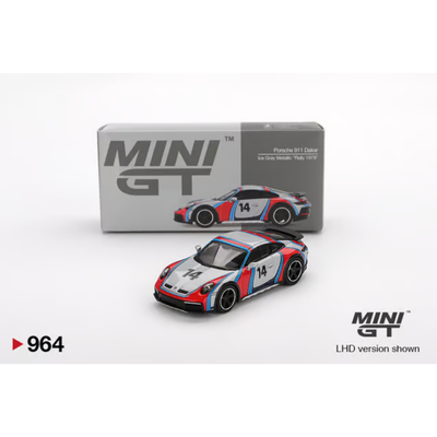 Porsche 911 Dakar multicolor mini gt 964