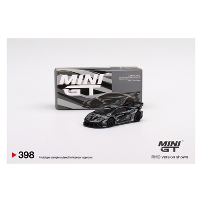 LB Works Lamborghini Huracan GT Black | Mini GT