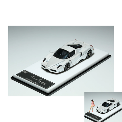Ferrari Enzo White King Model With Figurine | Specials