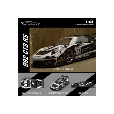 Porsche GT3 RS Black GT Edition Limited Edition 467/499 | Aurora Model