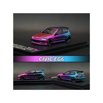 Honda EG6 Multicolor | Street Warrior