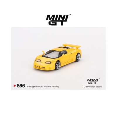 Bugatti EB110 Yellow | Mini GT