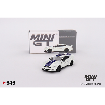 Ford Mustang GT LB Works White Mini Gt 646
