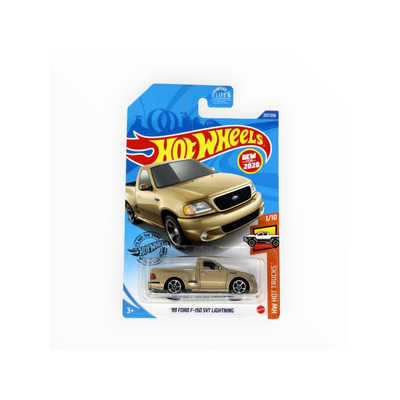99 Ford F-150 SVT Lightning Gold | Hotwheels