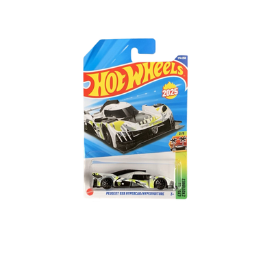 Peugeot 9X8 Hypercar White| Hotwheels