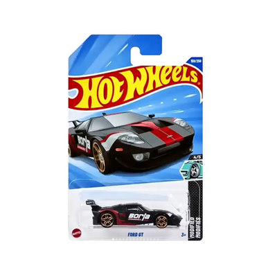 Ford GT Black Borla | Hotwheels