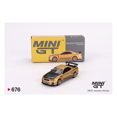 Nissan Skyline GT-R R34 Top Secret | Mini GT