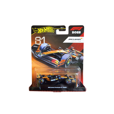 McLaren 2025 Formula 1 Team #81 | Hotwheels Premium