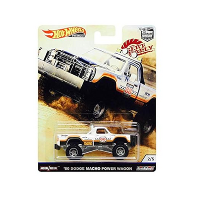 80' Dodge Macho Power Wagon | Hotwheels Premium