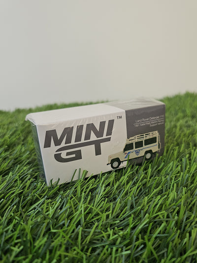 Land Rover defender 110 1991 Safari Rally | Mini GT | 558