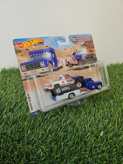 Retro RIG with 80 dodge macho power Hotwheel Premium