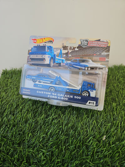 Custom 64 galaxie 500 ford c-800 hotwheels premium
