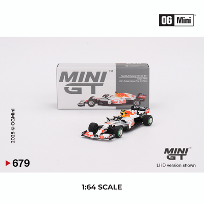 Red Bull Racing RB16B Sergio Perez White | Mini GT