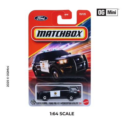 Ford Police Interceptor Utility | Matchbox