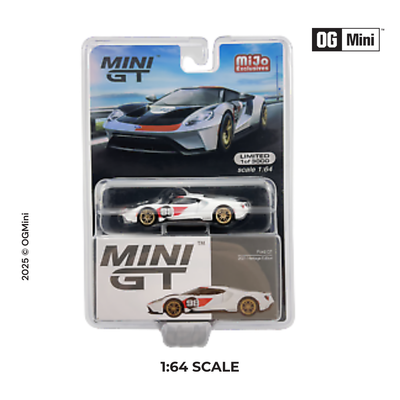 Ford GT 2021 Heritage Edition | Mini GT Blister Pack