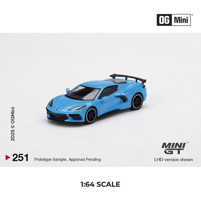 Chevrolet Corvette Stringray Blue | Mini GT