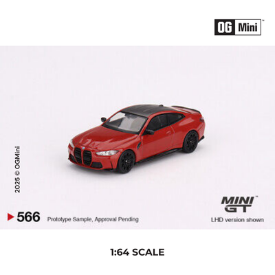 BMW M4 Competition Red | Mini GT