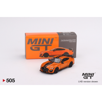 Ford Mustang Shelby GT500 Twister Orange Mini GT #505