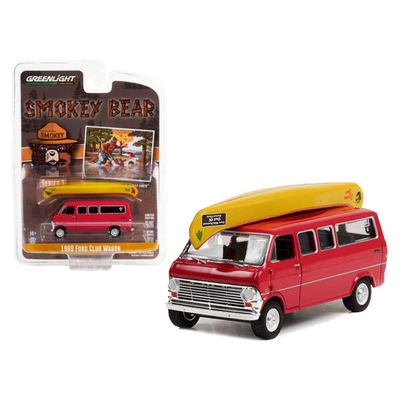 1969 Ford Club Wagon Red