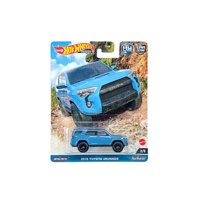 2018 Toyota 4Runner Blue | Hotwheels Premium