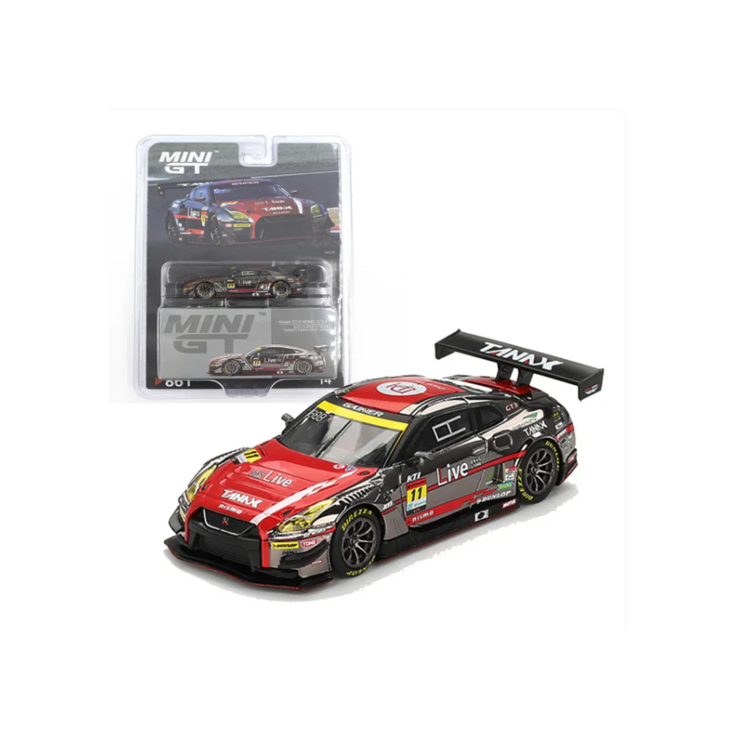Nissan GT-R NISMO GT3 #360 | Mini GT Blister