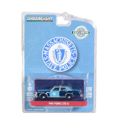 1981 Ford LTD S Massachusetts Police Blue