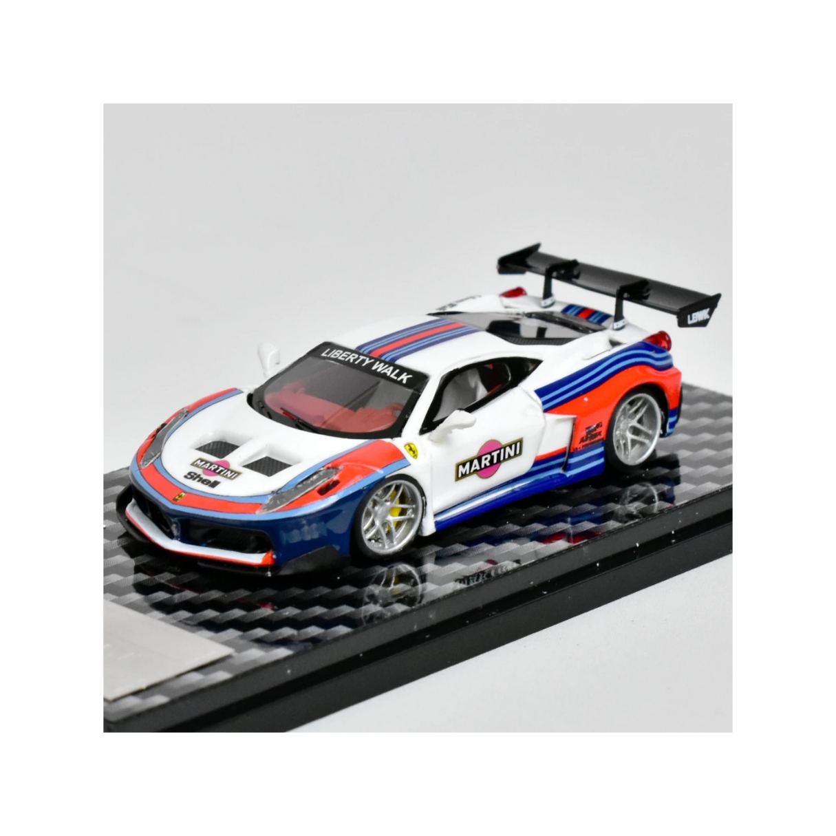 LB Ferrari 458-GT Martini Limited Edition Resin Car | Specials