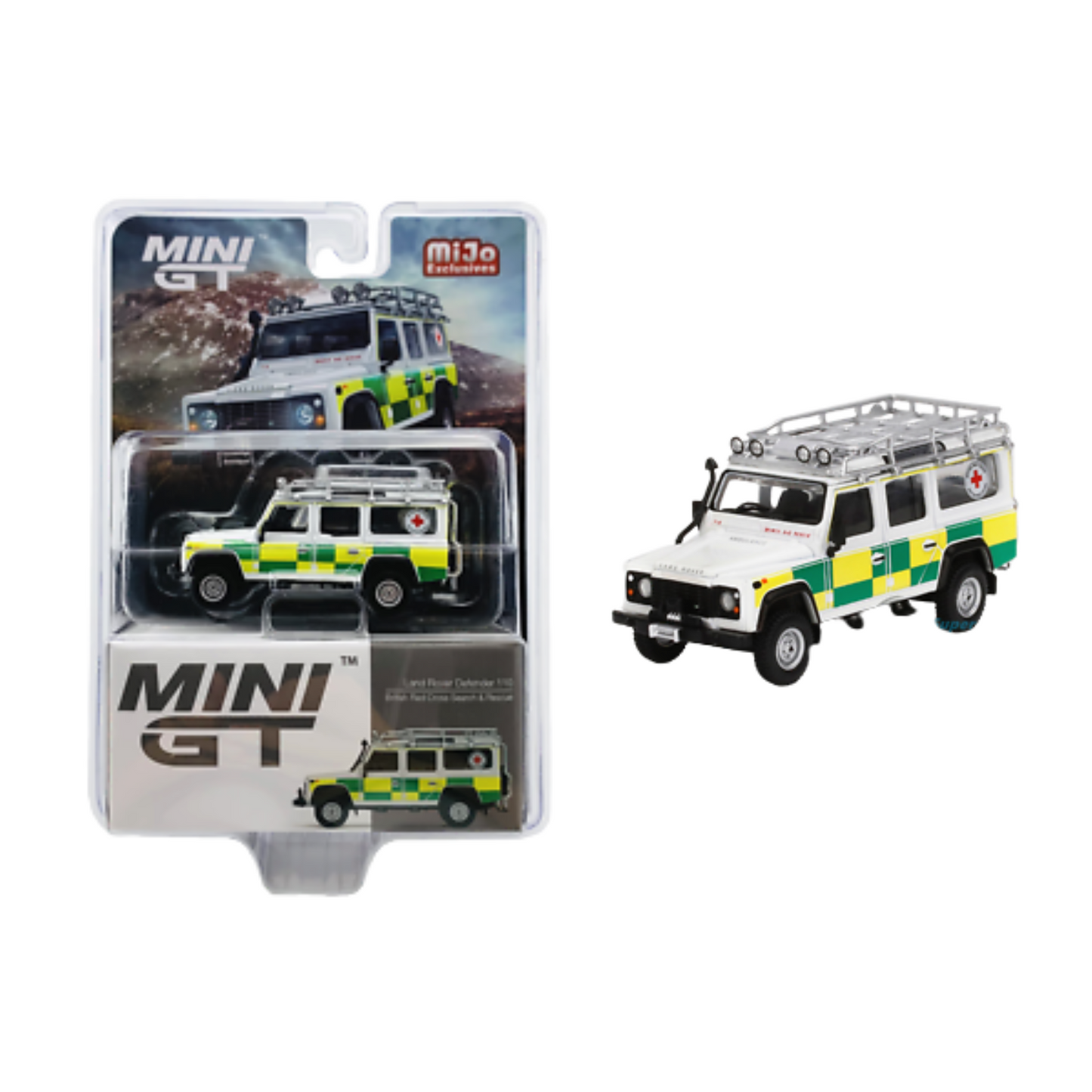 Land Rover Defender 110 | Mini GT Blister
