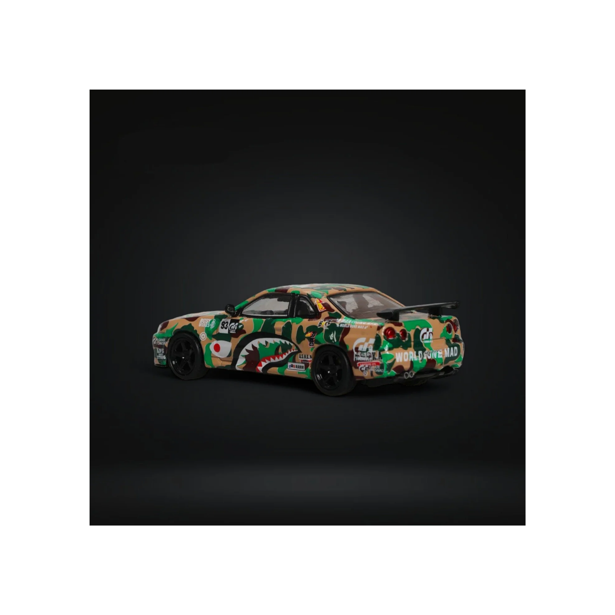 Nissan Skyline GT-R BNR34 Green Orange Design Stance Hunters | Specials