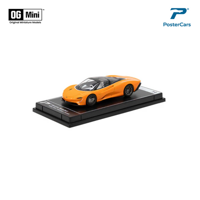 McLaren Speedtail Orange | Poster Cars