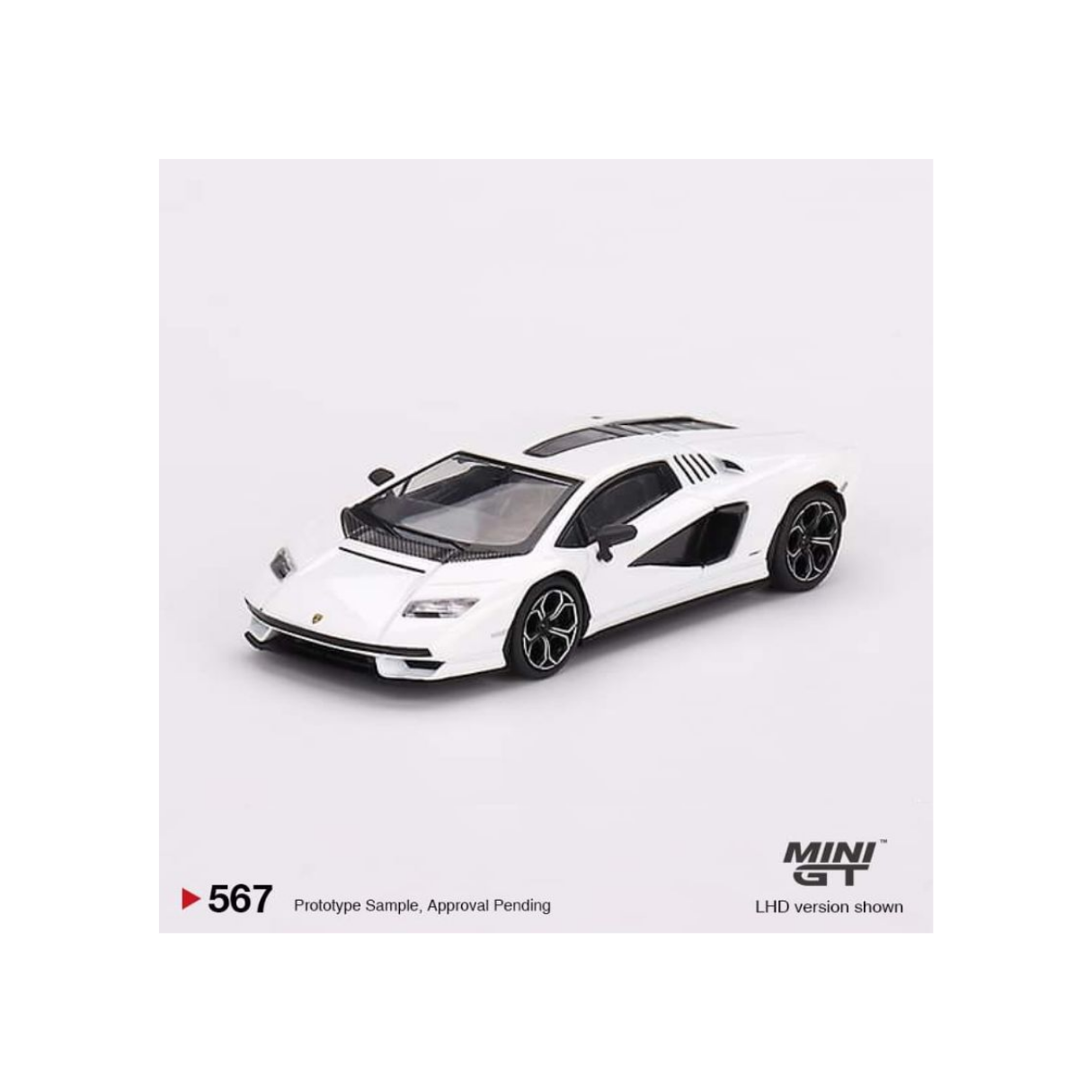 Lamborghini Countach White #567 | Mini GT