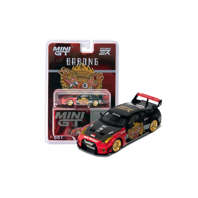 LB-SHIHOUETTE WORKS GT NISSAN 35GT-RR BARONG | Mini GT Blister