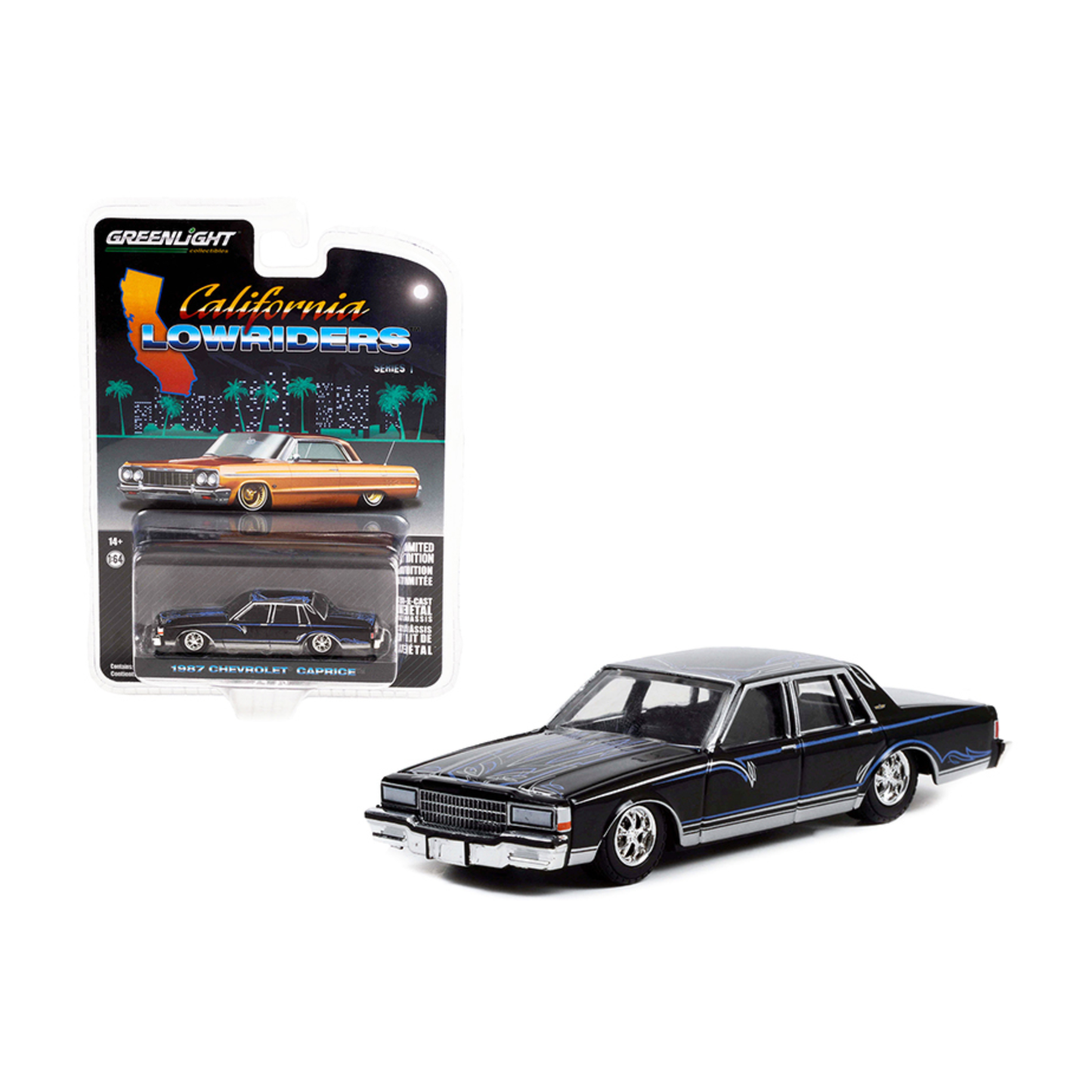 1987 Chevrolet Caprice Black Lowriders