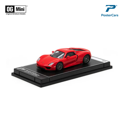 Porsche 918 Spyder Guards Red | Poster Cars