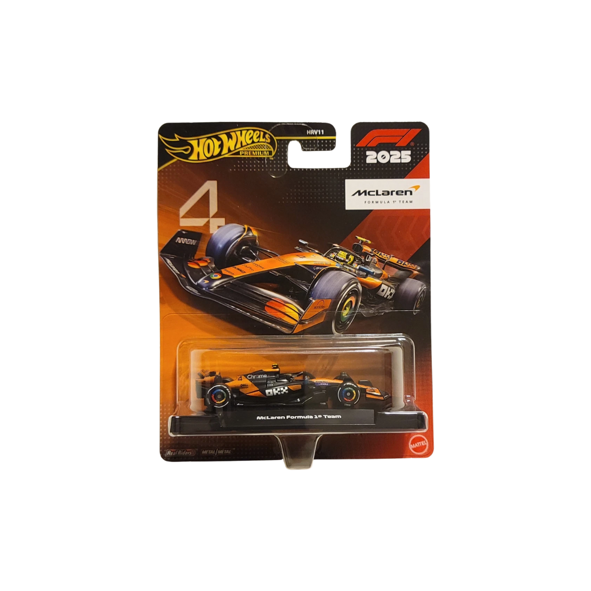 McLaren 2025 Formula 1 Team #4 | Hotwheels Premium