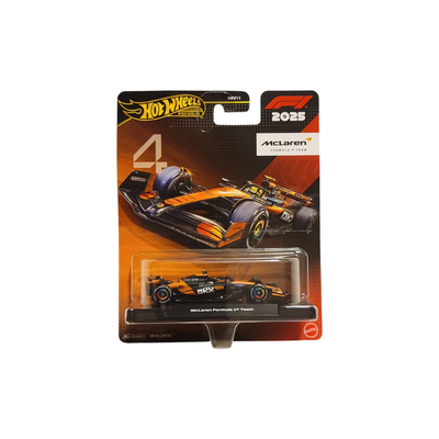 McLaren 2025 Formula 1 Team #4 | Hotwheels Premium