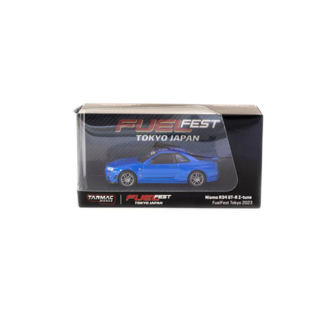 Nismo R34 GT-R Z Tune Blue Fuel Fest(Opened Box) | Tarmac Works