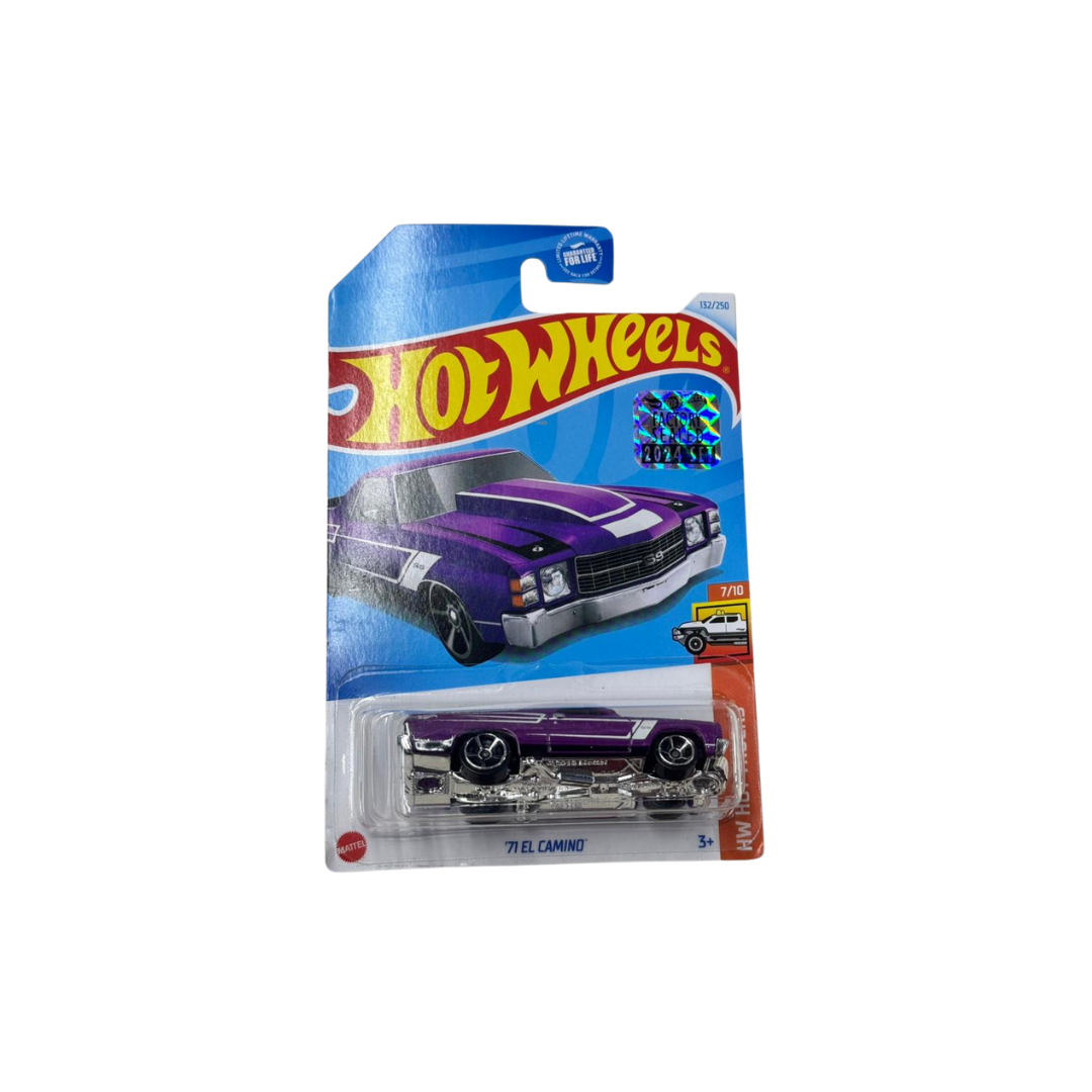 71 El Camino Purple Factory Sealed Hotwheels